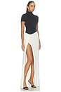 view 2 of 3 Neve Dress in Black & Cream