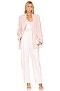 view 5 of 5 Bowie Tailored Man's Jacket in Shell Pink