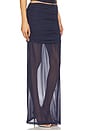 view 2 of 6 Maci Skirt in Dark Blue