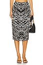 view 1 of 6 Perle Skirt in Zebra Print