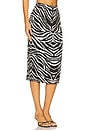 view 2 of 6 Perle Skirt in Zebra Print