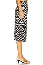 view 3 of 6 Perle Skirt in Zebra Print