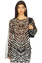 view 1 of 4 Zadie Top in Zebra Print