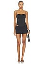 view 5 of 4 Lotus Mesh Side Corset Top in Black