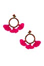 view 1 of 2 PENDIENTES SANDRA in Pink