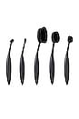 view 2 of 2 Black Elite 5 Brush Set in 