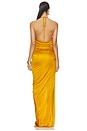 view 4 of 4 Draped Midi Dress in Miel