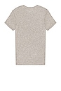 view 2 of 3 Short Sleeve Crew Neck T-Shirt in Heather Grey
