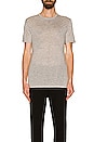 view 3 of 3 Short Sleeve Crew Neck T-Shirt in Heather Grey