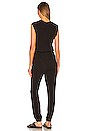 view 3 of 3 High Torsion Sleeveless Jumpsuit in Black
