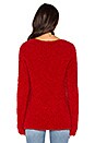 view 3 of 4 Crew Neck Sweater in Hollyberry