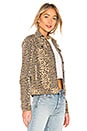 view 2 of 4 Leopard Print Denim Jacket in Leopard Print