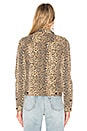 view 3 of 4 Leopard Print Denim Jacket in Leopard Print