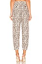 view 3 of 4 Lunar Leopard Silk Jogger in Lunar Combo