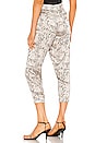 view 3 of 4 Silk Snake Printed Jogger in Haze & Pavement Combo