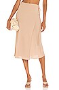 view 1 of 4 JUPE GEORGETTE in Camel