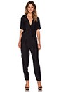 view 1 of 4 Silk Jumpsuit in Black