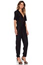 view 2 of 4 Silk Jumpsuit in Black