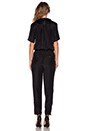 view 3 of 4 Silk Jumpsuit in Black