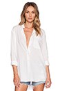 view 1 of 4 Boyfriend Oversized Dress Shirt in White