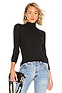 view 1 of 4 Rib Turtleneck in Black