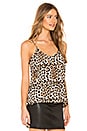 view 2 of 4 Silk Cami in Leopard Print