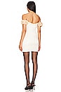 view 3 of 3 The Rosalie Mini Dress in Ivory & Champagne