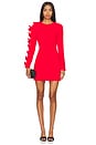 view 2 of 3 The Penelope Dress in Ferrari Red