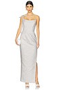 view 1 of 4 Vivienne Dress in White