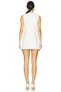 view 3 of 4 Olive Mini Dress in Ivory & Navy