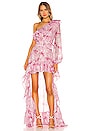 view 1 of 4 VESTIDO WHIRLWIND in Peony Print