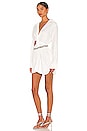 view 3 of 4 The Inclination Shirt Dress in White