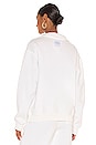 view 3 of 4 x Rozalia Collared Sweatshirt in White