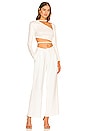 view 4 of 4 Cave Pants in White