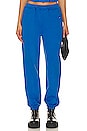 view 1 of 4 PANTALON FORME JOGGING in Cobalt