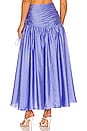 view 3 of 4 The Flynn Skirt in Vista Blue