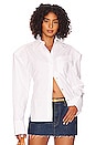 view 2 of 5 The Charlotte Shirt in White