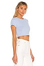 view 2 of 4 X Rozalia Cropped Tee in Baby Blue