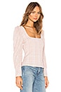 view 2 of 4 Down To You Top in Pink Check