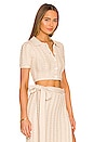 view 2 of 4 The Elsie Top in Ecru