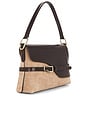 view 4 of 5 Lierna Shoulder Bag in Avena & Walnut