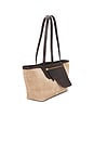 view 3 of 4 Gaiba Tote Bag in Avena & Walnut