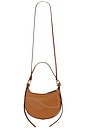 view 5 of 5 Silea Bag in Brandy & Contrast Stitch