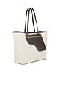 view 3 of 4 Eraclea Shoulder Bag in Ecru & Walnut