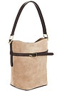 view 4 of 5 Cremella Bucket Bag in Avena & Walnut
