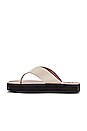 view 5 of 5 SANDALES MELITTO in Ice White