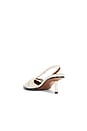view 3 of 5 Mira Linen Nappa Heels in Linen