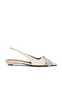 view 1 of 5 Molvena Linen Nappa Flats in Linen