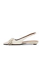 view 5 of 5 Molvena Linen Nappa Flats in Linen