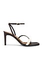 view 1 of 5 Belfiore Heels in Walnut & Ecru